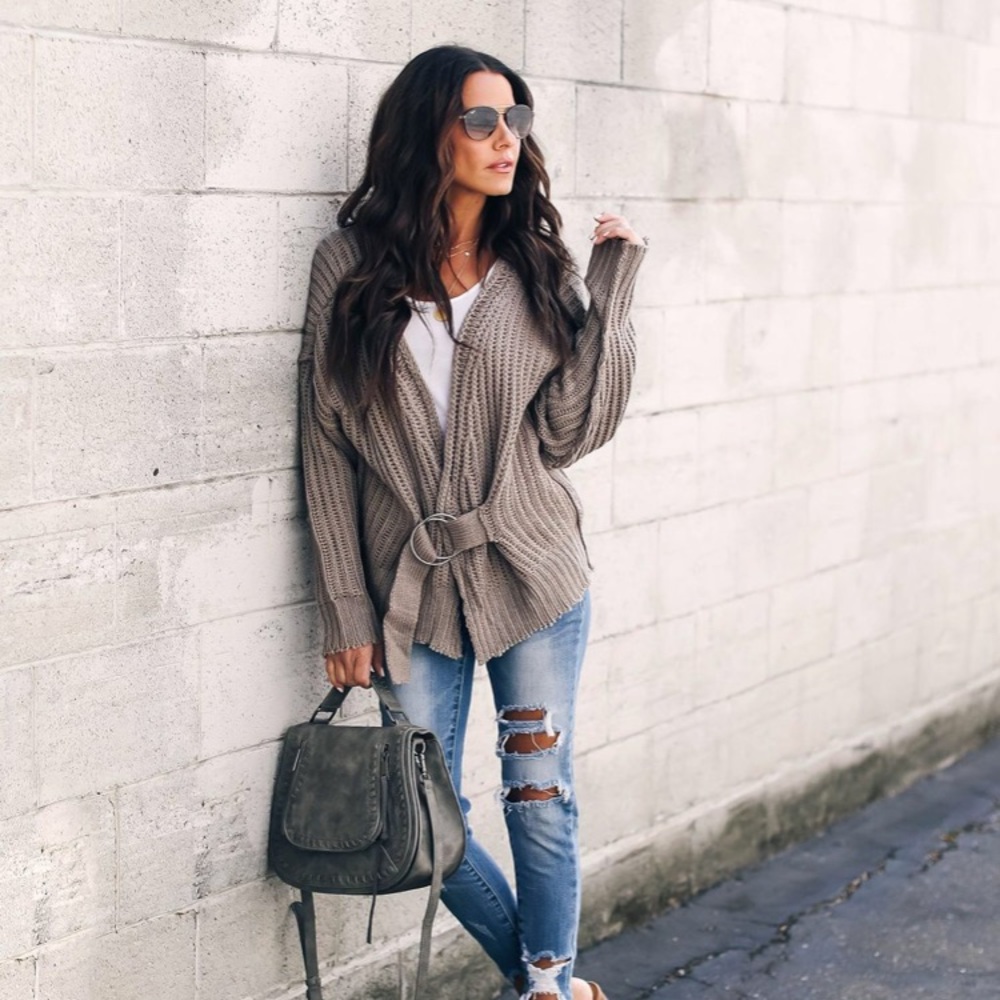 Vicidolls WORD TO THE WISE WRAP SWEATER